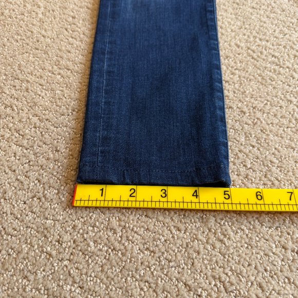 Agolde Sophie High Rise Skinny Crop Stretch in Honor Dark Wash Size 25 #A018-835 - Picture 13 of 15